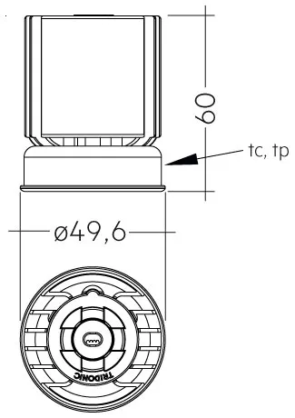 28005131  50mm,12W,1500lm 930 36D SNC3,350mA Version.